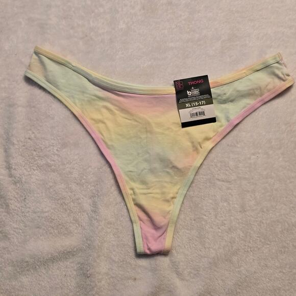 XL Cotton Tye Dye Thong NoBo - Picture 1 of 4